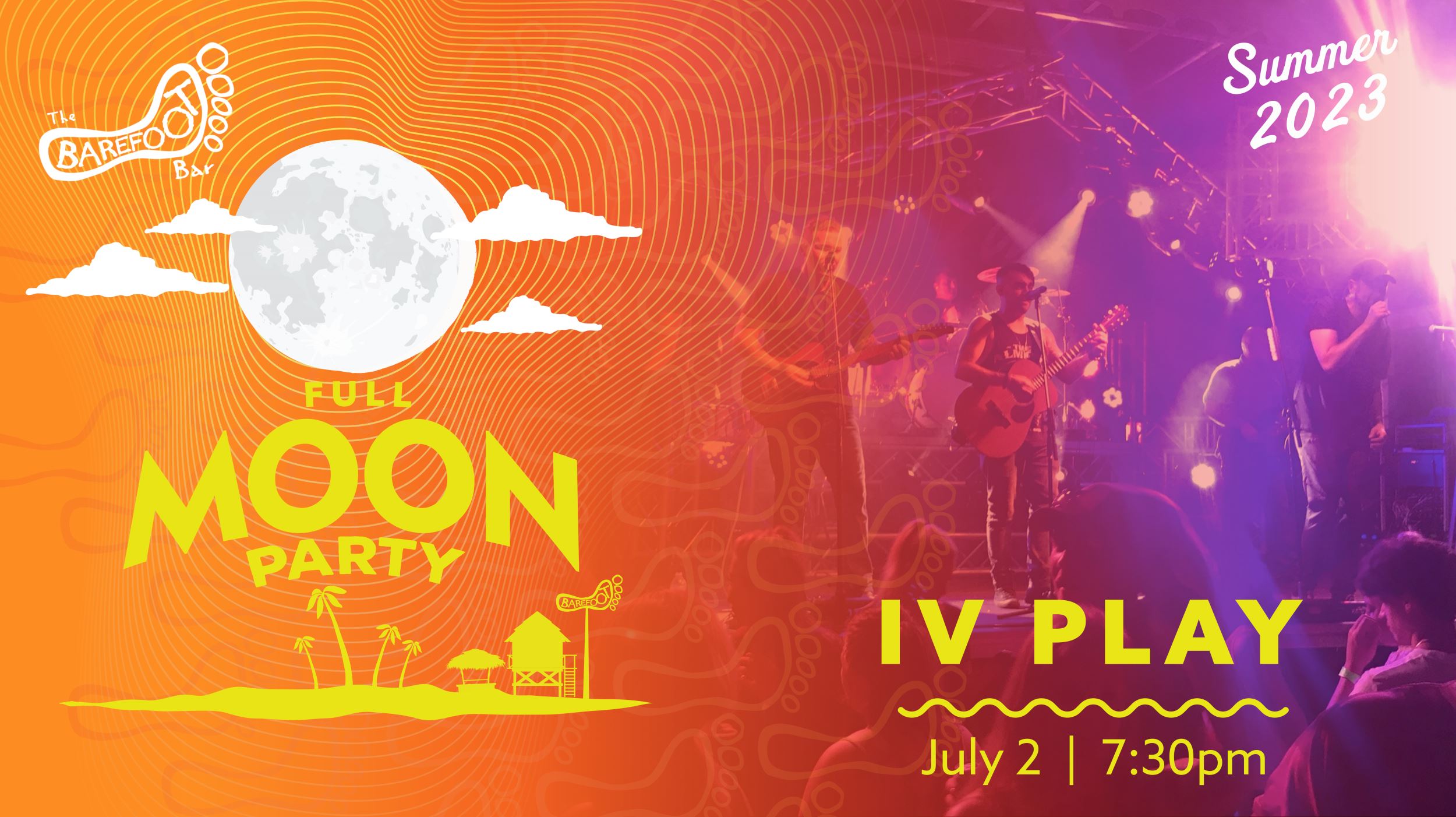 Full Moon Party with IV Play Parks Marina at Lake Okoboji
